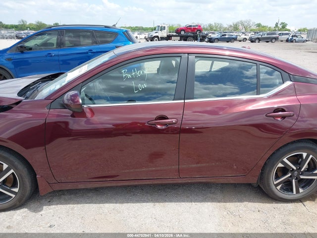 44702941 :رقم المزاد ، 3N1AB8CV1SY398531 vin ، 2025 Nissan Sentra Sv مزاد بيع