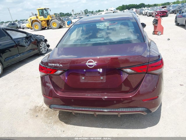 44702941 :رقم المزاد ، 3N1AB8CV1SY398531 vin ، 2025 Nissan Sentra Sv مزاد بيع