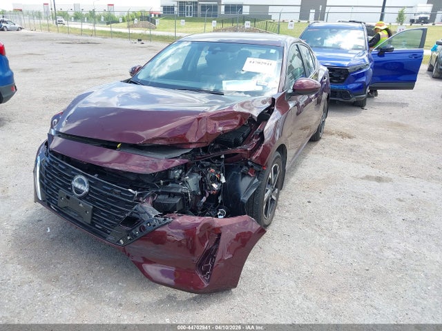 44702941 :رقم المزاد ، 3N1AB8CV1SY398531 vin ، 2025 Nissan Sentra Sv مزاد بيع