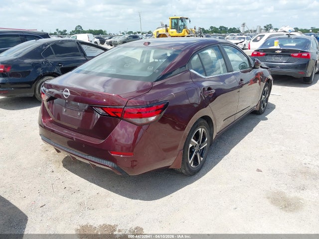 44702941 :رقم المزاد ، 3N1AB8CV1SY398531 vin ، 2025 Nissan Sentra Sv مزاد بيع