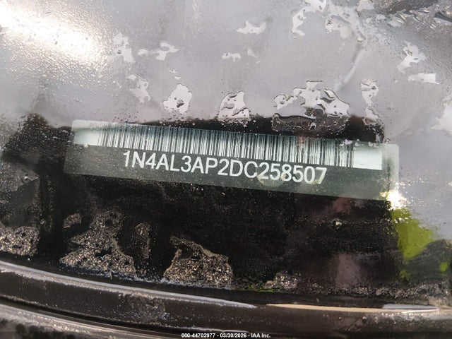 Продаж на аукціоні авто 2013 Nissan Altima 2.5 S, vin: 1N4AL3AP2DC258507, номер лоту: 44702977