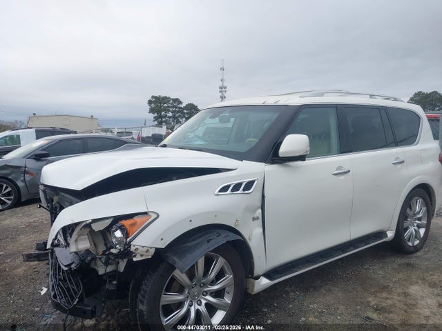 2014 Infiniti Qx80 მანქანა იყიდება აუქციონზე, vin: JN8AZ2NE6E9062066, აუქციონის ნომერი: 44703011