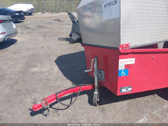 44703128 :رقم المزاد ، 1T9US0517PL277020 vin ، 2023 Trailer Tesh & Son's Handicap Wheel Chair مزاد بيع