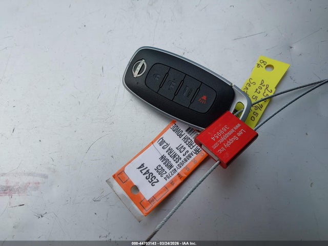 Aukcja sprzedaży 2025 Nissan Sentra S, vin: 3N1AB8BV6SY402784, numer aukcji: 44703143