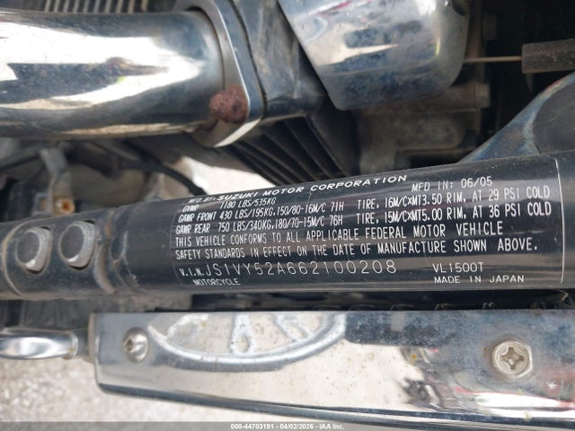 2006 SUZUKI C90 JS1VY52A662100208 Photo 9