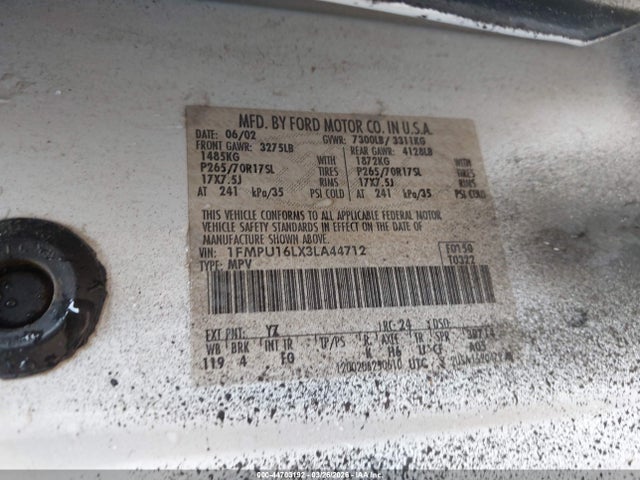 2003 FORD EXPEDITION 1FMPU16LX3LA44712 Photo 8