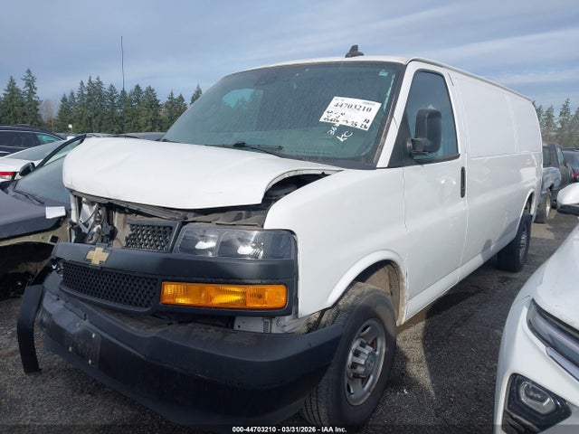Chevrolet Express Cargo Rwd 2500 Extended Wheelbase Wt 2021 1GCWGBFP6M1256357 Image 2