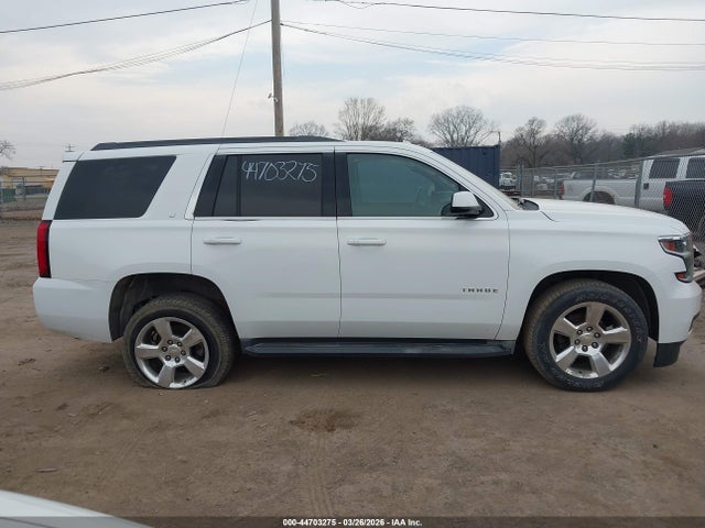 2016 Chevrolet Tahoe Lt მანქანა იყიდება აუქციონზე, vin: 1GNSKBKCXGR112730, აუქციონის ნომერი: 44703275