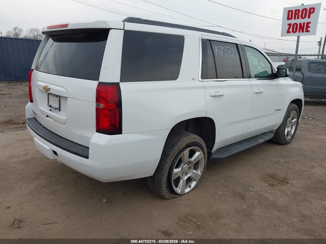 2016 Chevrolet Tahoe Lt მანქანა იყიდება აუქციონზე, vin: 1GNSKBKCXGR112730, აუქციონის ნომერი: 44703275