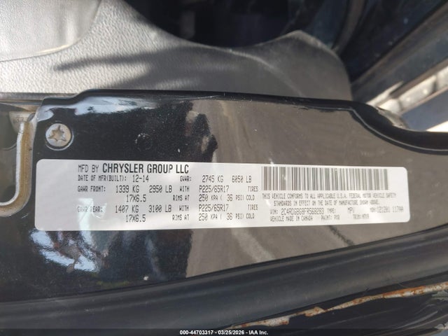 2015 DODGE GRAND CARAVAN 2C4RDGBG8FR568283 Photo 8