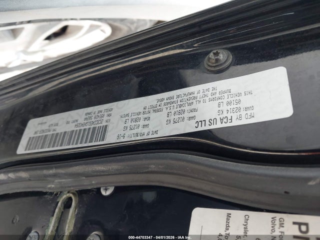 2016 Chrysler 300c მანქანა იყიდება აუქციონზე, vin: 2C3CCAEG1GH343264, აუქციონის ნომერი: 44703347