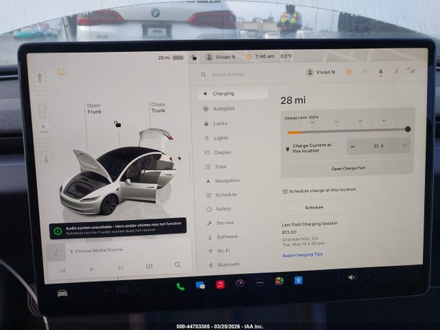 Продажа на аукционе авто 2024 Tesla Model 3 Long Range Dual Motor All-wheel Drive/rear-wheel Drive, vin: 5YJ3E1EA4RF758136, номер лота: 44703385