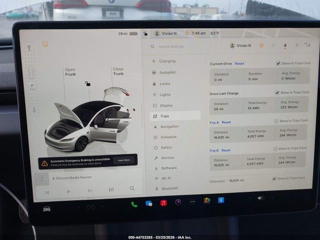 Продажа на аукционе авто 2024 Tesla Model 3 Long Range Dual Motor All-wheel Drive/rear-wheel Drive, vin: 5YJ3E1EA4RF758136, номер лота: 44703385