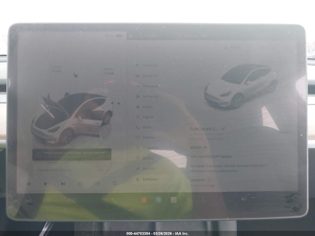 Продажа на аукционе авто 2023 Tesla Model Y Awd/long Range Dual Motor All-wheel Drive, vin: 7SAYGDEE1PF780633, номер лота: 44703394