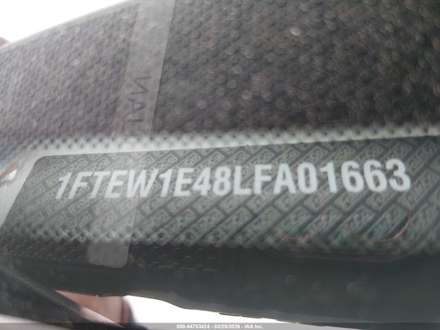 Aukcja sprzedaży 2020 Ford F-150 Lariat, vin: 1FTEW1E48LFA01663, numer aukcji: 44703424