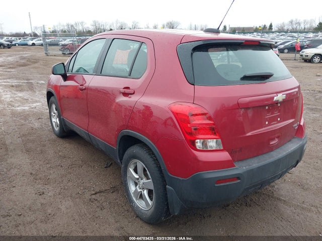 Продажа на аукционе авто 2015 Chevrolet Trax 1ls, vin: KL7CJPSB7FB193985, номер лота: 44703425