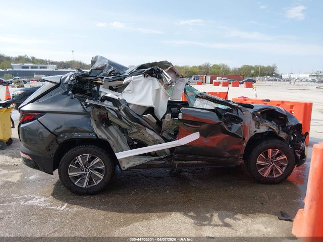44703501 :رقم المزاد ، KM8JBCD13RU210841 vin ، 2024 Hyundai Tucson Hybrid Blue مزاد بيع