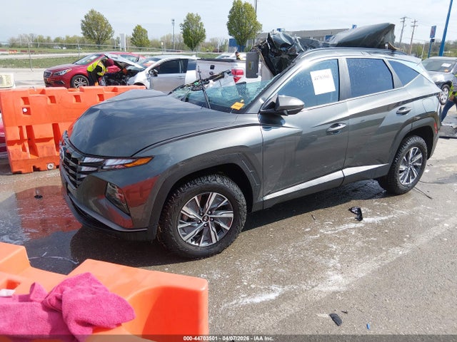 44703501 :رقم المزاد ، KM8JBCD13RU210841 vin ، 2024 Hyundai Tucson Hybrid Blue مزاد بيع