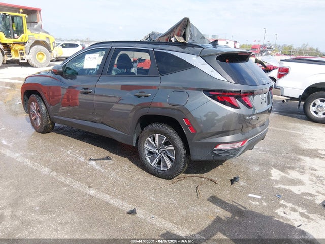 44703501 :رقم المزاد ، KM8JBCD13RU210841 vin ، 2024 Hyundai Tucson Hybrid Blue مزاد بيع
