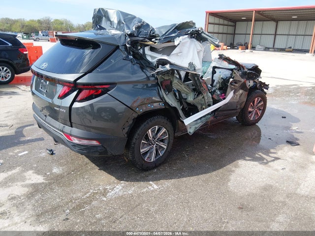 44703501 :رقم المزاد ، KM8JBCD13RU210841 vin ، 2024 Hyundai Tucson Hybrid Blue مزاد بيع