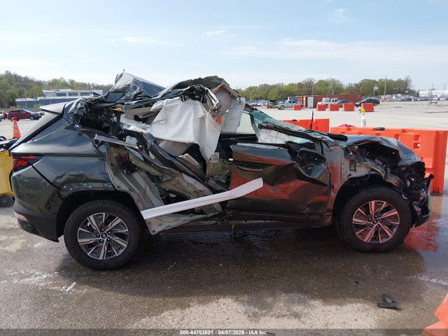 44703501 :رقم المزاد ، KM8JBCD13RU210841 vin ، 2024 Hyundai Tucson Hybrid Blue مزاد بيع