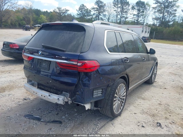 44703553 :رقم المزاد ، 5UXCX4C07L9B89291 vin ، 2020 Bmw X7 Xdrive50i مزاد بيع