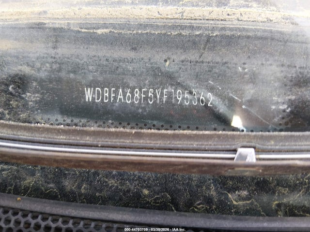 2000 MERCEDES-BENZ SL 500 WDBFA68F5YF195362 Photo 8