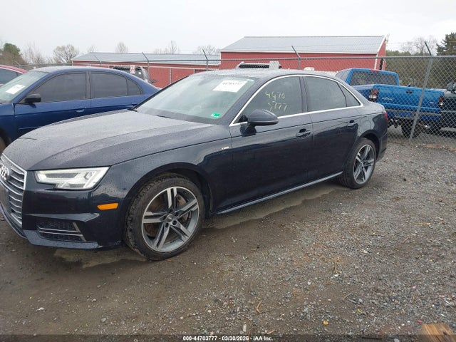 2017 Audi A4 2.0t Premium მანქანა იყიდება აუქციონზე, vin: WAUENAF45HN058947, აუქციონის ნომერი: 44703777