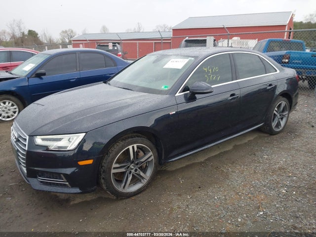 2017 Audi A4 2.0t Premium მანქანა იყიდება აუქციონზე, vin: WAUENAF45HN058947, აუქციონის ნომერი: 44703777