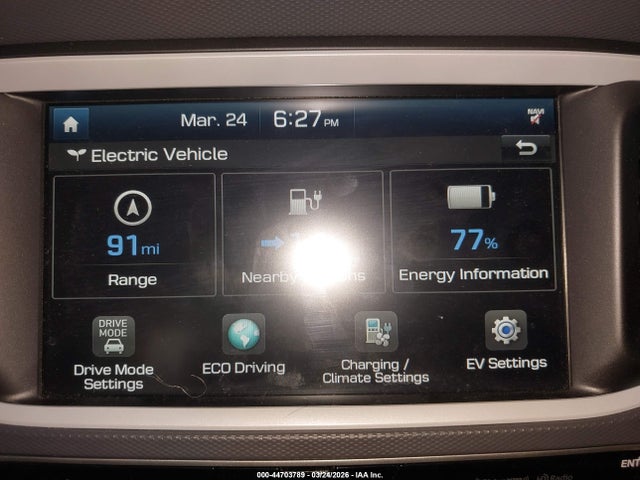 KMHC05LHXJU029961 Hyundai Ioniq Electric Limited