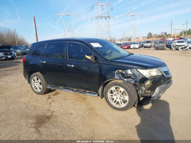 Продаж на аукціоні авто 2007 Acura Mdx, vin: 2HNYD28207H510583, номер лоту: 44704010