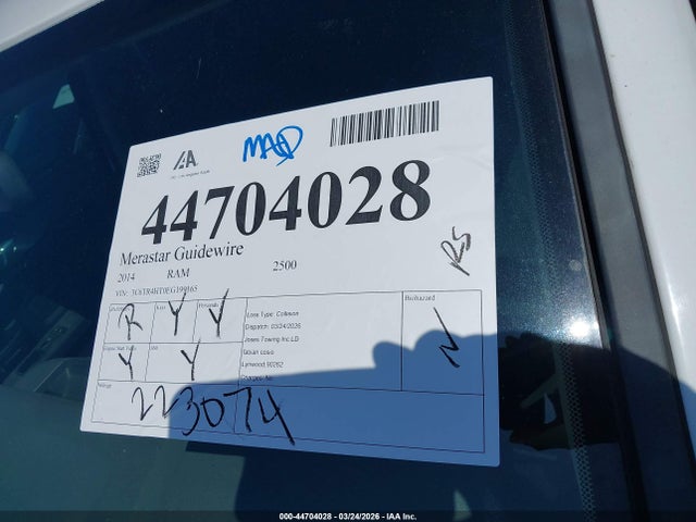 RAM 2500 Tradesman 2014 3C6TR4HT0EG199165 Image 17