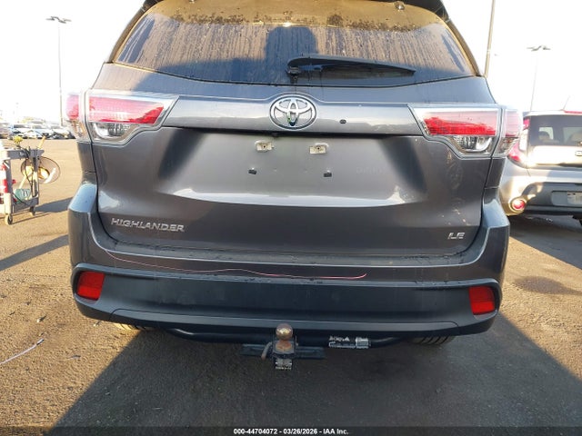 5TDZKRFH7GS169619 Toyota Highlander Le Plus V6