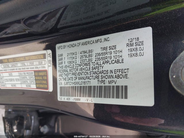 2019 ACURA RDX 5J8TC1H5XKL016171 Photo 8