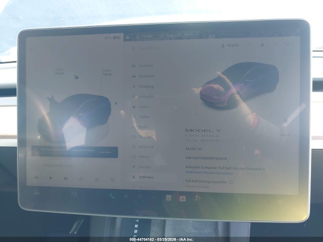 Продажа на аукционе авто 2024 Tesla Model Y Long Range Dual Motor All-wheel Drive, vin: 7SAYGDEE1RF160478, номер лота: 44704182