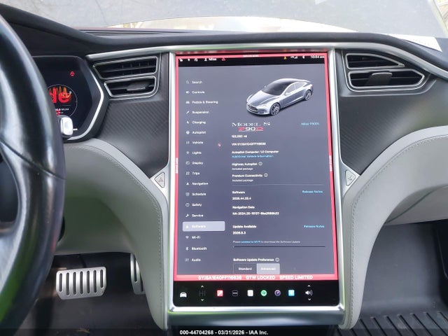 Продаж на аукціоні авто 2015 Tesla Model S 85d/p85d, vin: 5YJSA1E40FF116638, номер лоту: 44704268