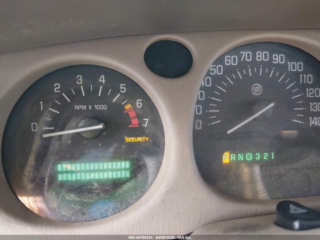 44704334 :رقم المزاد ، 1G4HP54K924183090 vin ، 2002 Buick Lesabre Custom مزاد بيع