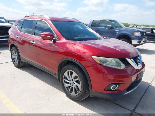 Auction sale of the 2015 Nissan Rogue Sl, vin: 5N1AT2MT3FC821592, lot number: 44704349