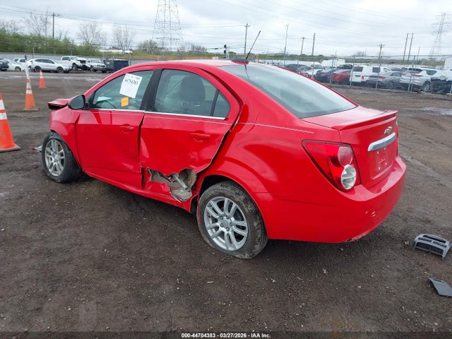 Продажа на аукционе авто 2015 Chevrolet Sonic Lt Auto, vin: 1G1JC5SH3F4145068, номер лота: 44704383