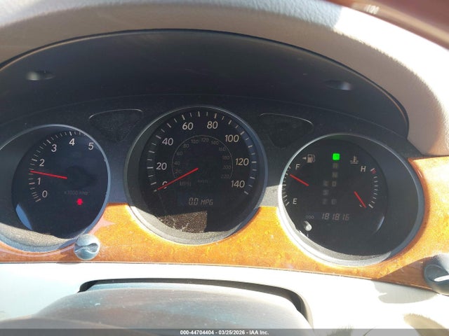 44704404 :رقم المزاد ، JTHBA30G455086331 vin ، 2005 Lexus Es 330 مزاد بيع