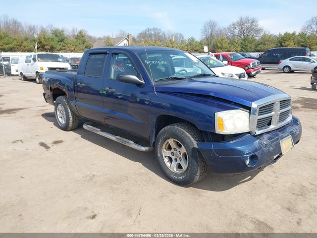 2006 Dodge Dakota Slt მანქანა იყიდება აუქციონზე, vin: 1D7HW48NX6S706792, აუქციონის ნომერი: 44704406
