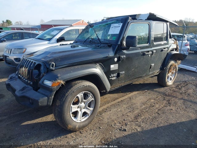 44704449 :رقم المزاد ، 1C4HJXDN1LW226175 vin ، 2020 Jeep Wrangler Unlimited Sport S 4x4 مزاد بيع