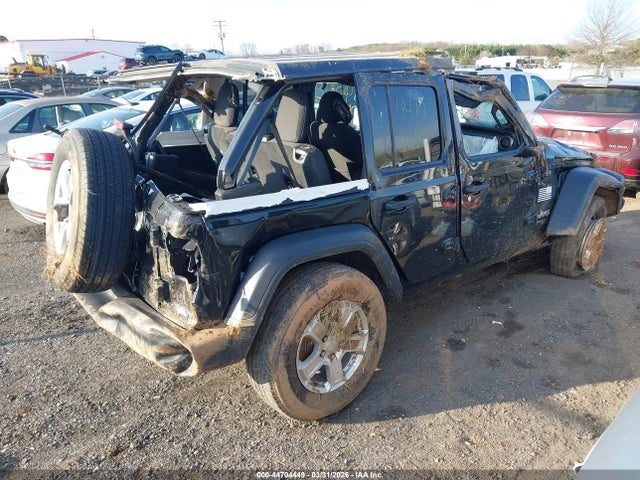 44704449 :رقم المزاد ، 1C4HJXDN1LW226175 vin ، 2020 Jeep Wrangler Unlimited Sport S 4x4 مزاد بيع