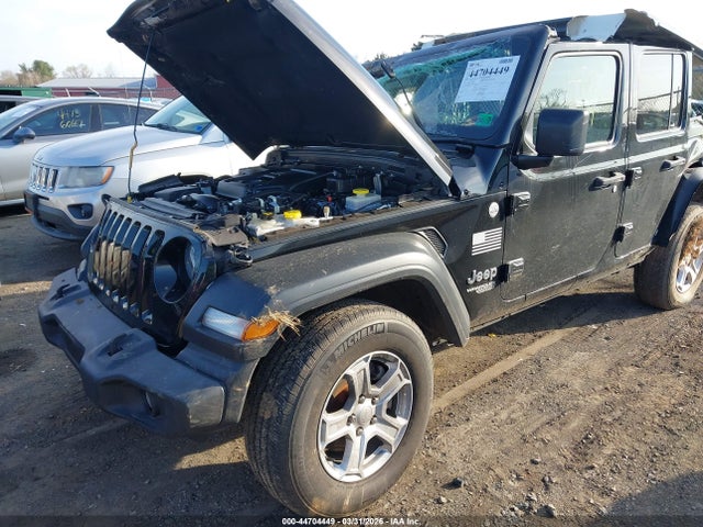 44704449 :رقم المزاد ، 1C4HJXDN1LW226175 vin ، 2020 Jeep Wrangler Unlimited Sport S 4x4 مزاد بيع