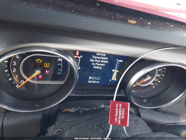 44704449 :رقم المزاد ، 1C4HJXDN1LW226175 vin ، 2020 Jeep Wrangler Unlimited Sport S 4x4 مزاد بيع