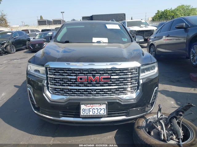 Aukcja sprzedaży 2021 Gmc Acadia Fwd Denali, vin: 1GKKNPLS8MZ149990, numer aukcji: 44704549