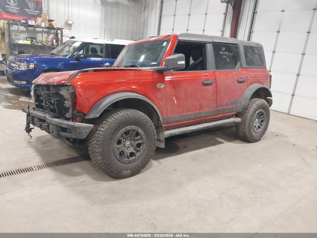 2022 Ford Bronco Wildtrak მანქანა იყიდება აუქციონზე, vin: 1FMEE5DP9NLB68376, აუქციონის ნომერი: 44704555