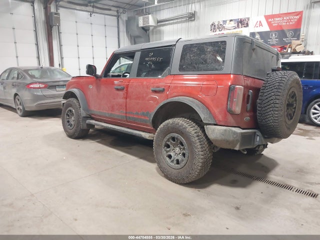 2022 Ford Bronco Wildtrak მანქანა იყიდება აუქციონზე, vin: 1FMEE5DP9NLB68376, აუქციონის ნომერი: 44704555