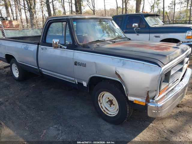 1987 DODGE D-SERIES 1B7FD14TXHS382739