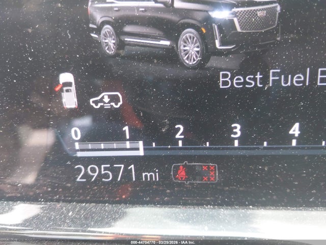 2023 Cadillac Escalade Esv 4wd Sport Platinum მანქანა იყიდება აუქციონზე, vin: 1GYS4RKL0PR217654, აუქციონის ნომერი: 44704770